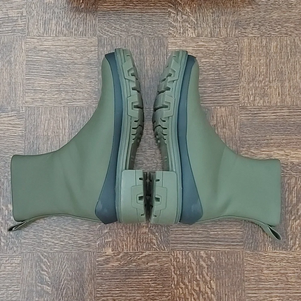 Rag and Bone shiloh sport ankle boots, olive colour - Picture 3 of 9
